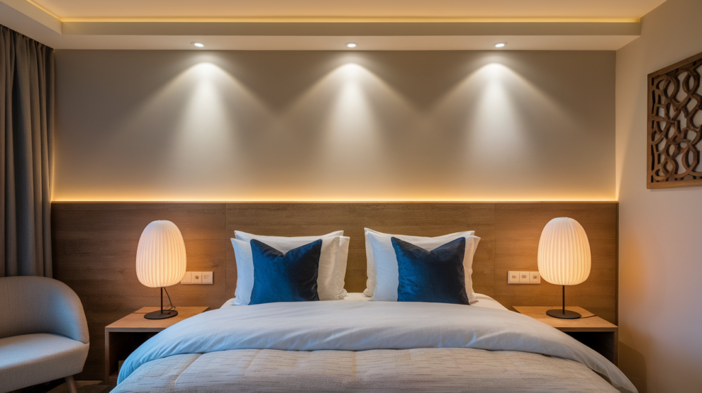 Bedroom the best LED light setup – Soft & Relaxing for Better Sleep